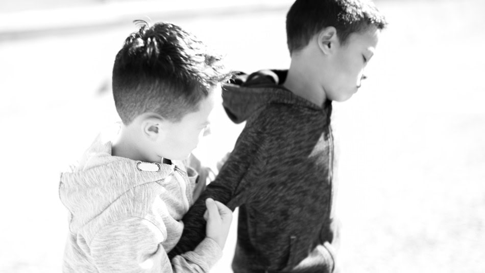 Niños conflicto escolar