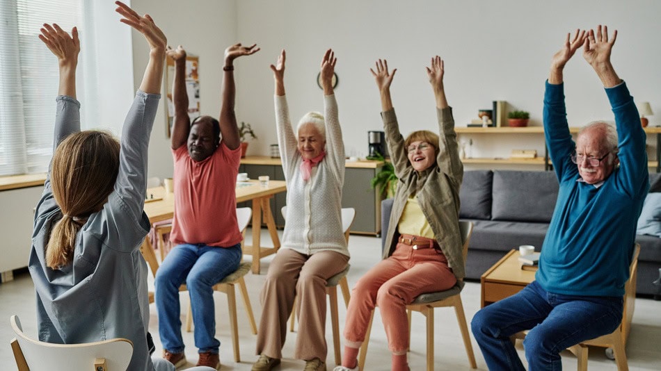 La gerontolog&iacute;a promueve aspectos saludables como la gimnasia